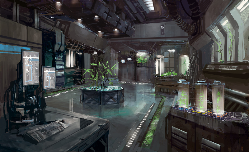 Illustration for article titled We may Never Play the Aliens RPG, but we can Look at its Concept Art
